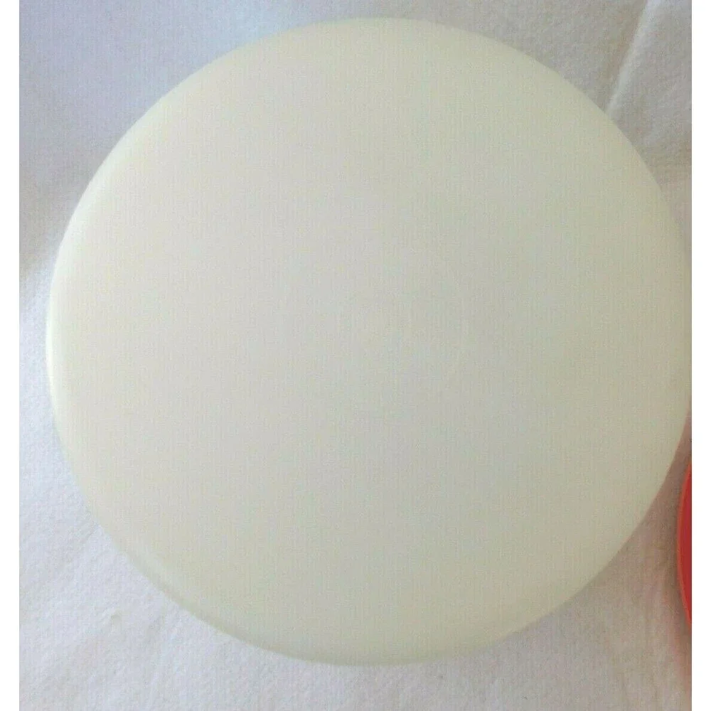 Vintage Tupperware Cake Taker With Handle 684-7 Orange 10” Round - Picture 6 of 7